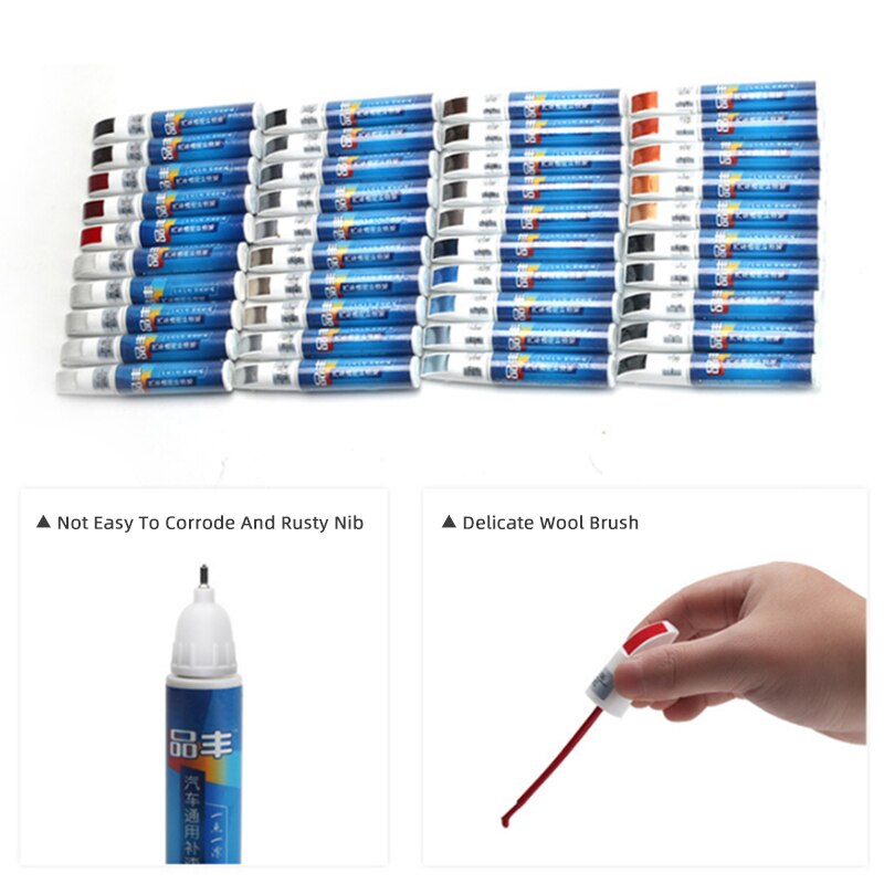 Car Mending Fill Paint Pen Tool Applicator Waterproof Touch Up Car Paint Repair Coat Painting Scratch Clear Remover