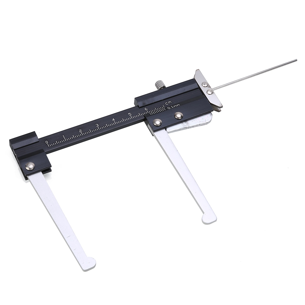 1 Pc Caliper Brake Disc Vernier Tyres Thickness Gauge Ruler Measuring Tool Stainless Steel Vernier Caliper Test Tools
