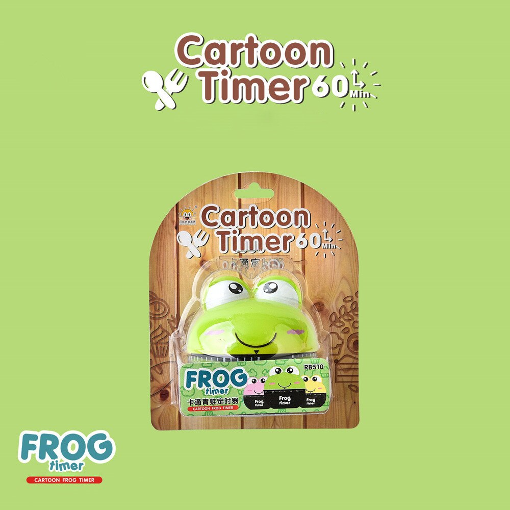 1Pc 3 Kleuren Leuke Groene Super Dunne Lcd Digitale Scherm Kookwekker Vierkante Koken Tellen Countdown Alarm Magneet klok