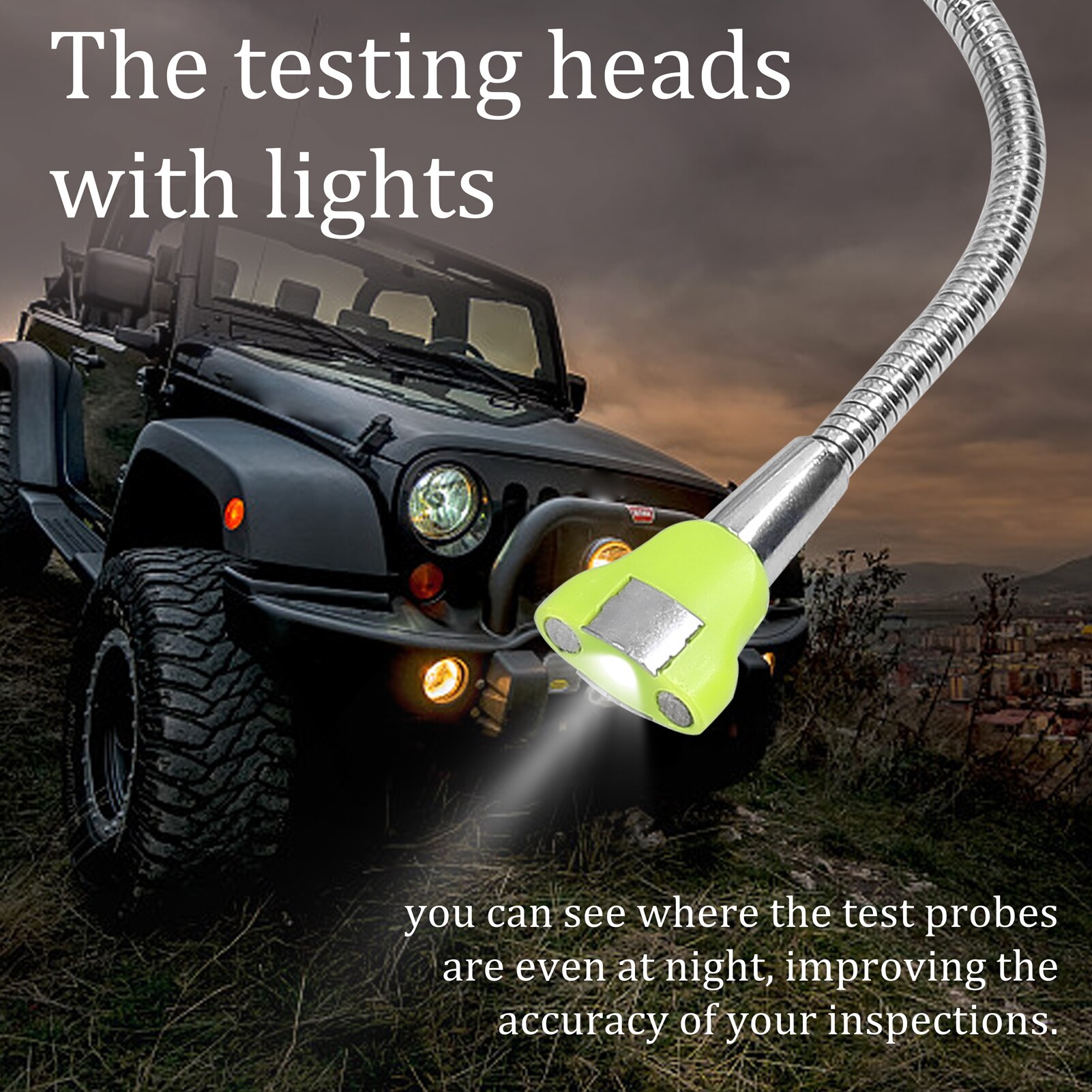 Handheld Portable Brake Fluid Tester Large Display Automotive Brake Fluid Testing Tool Brake Fluid Inspection Tester