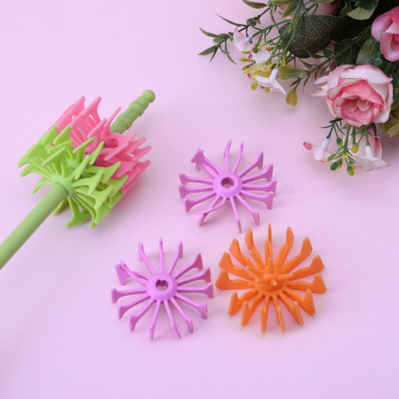 Regenbogen 360 Drehung Silizium Baby Milch Fütterung Flasche Pinsel Nippel Reinigung Werkzeug