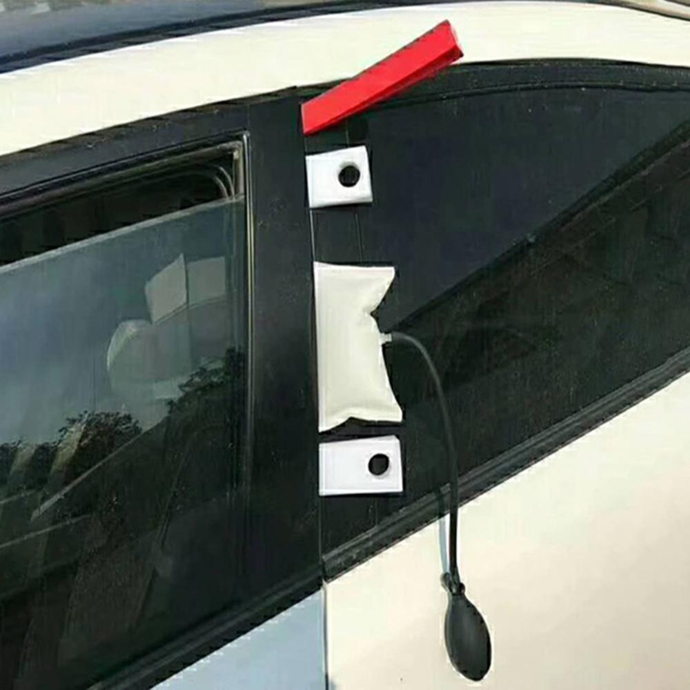 Car Door Lock Out Emergency Open Unlock Key Tools Kit + Black Air Pump Universal