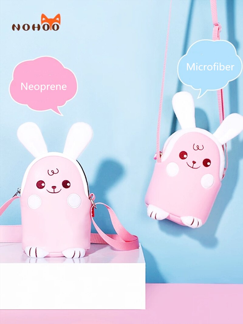 NOHOO enfants sac à bandoulière Mini lapin oreille bandoulière mignon sacs de messager Simple petit porte-monnaie mignon princesse sacs à main
