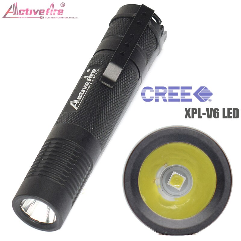 CREE XP-L V6 LED flashlight Linterna 18650 flashlight fishing work light spotlight long-range flashlight