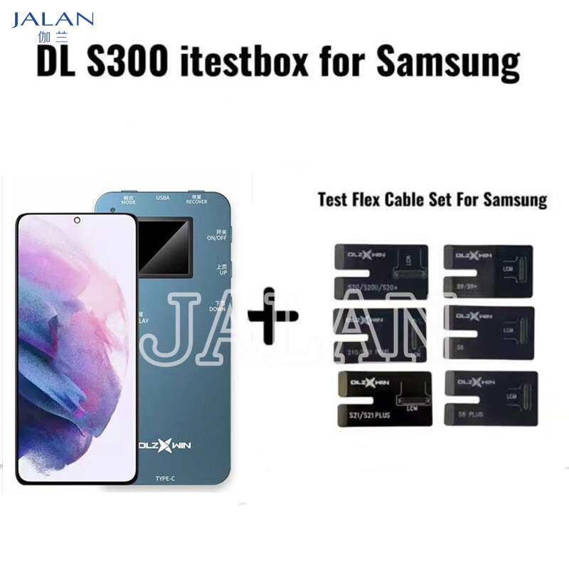 DL S300 sTestBox Tester biegen Kabel Für Samsung S8 S9 S10 Plus S21 S21 + Hinweis 8/9/10/10 + S20 Plus S20U LCD Anzeige Reparatur