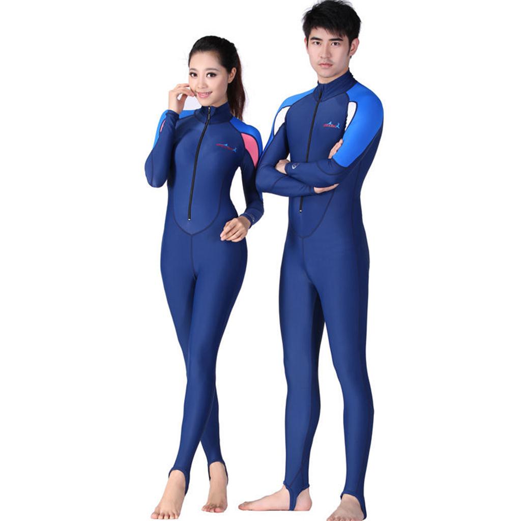 Mens Ladies Stretch Wetsuit Scuba Diving Snorkeling Surfing Full Suit Swimwear Scuba Diving Wetsuit