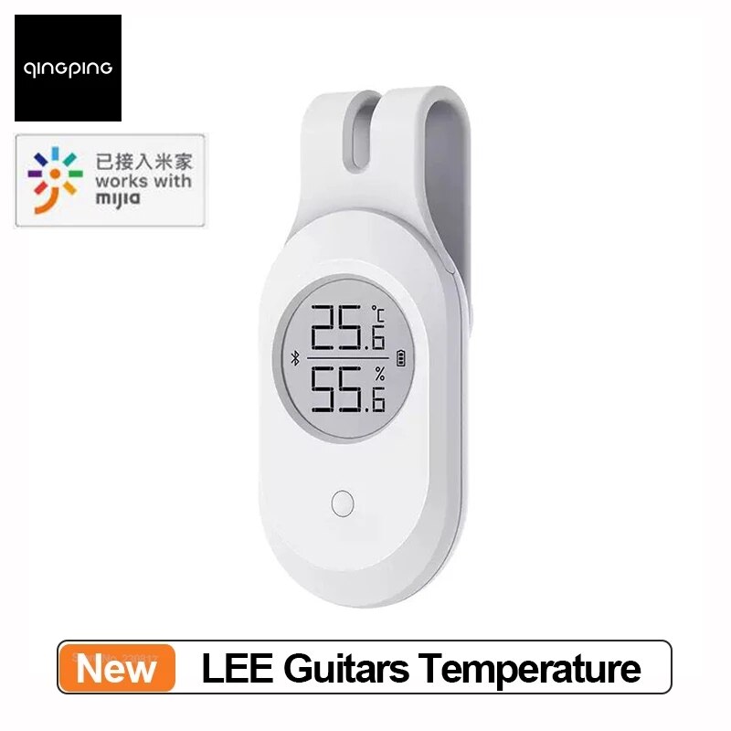 Qingping Cleargrass LEE GUITARS Smart Temperature Humidity Sensor Bluetooth LCD Screen Digital Thermometer Work For Mijia APP