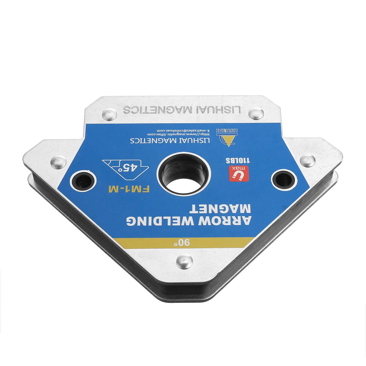 2/4PCS Arrow Strong Magnet Weld Holders Magnetic Welding Fixer Angle Soldering Positioner 55LBS 110LBS 165LBS