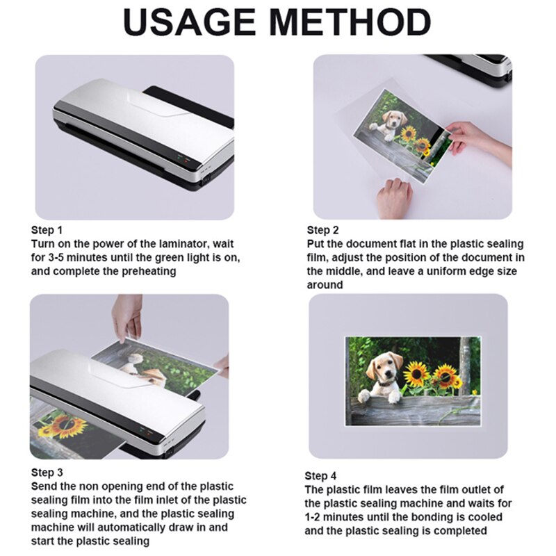 2022 10pcs Transparent A4 Thermal Laminating Film for Photo Files Card Picture Lamination Laminating Films Clear Laminate Paper