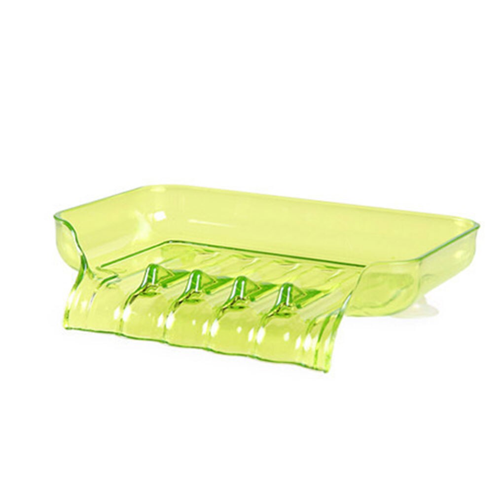 Suction Cup Water Drain Soap Dish Tray Non Slip Soap Box Toilet Shower Tray sponge Draining Racks Bathroom Accessories: 03