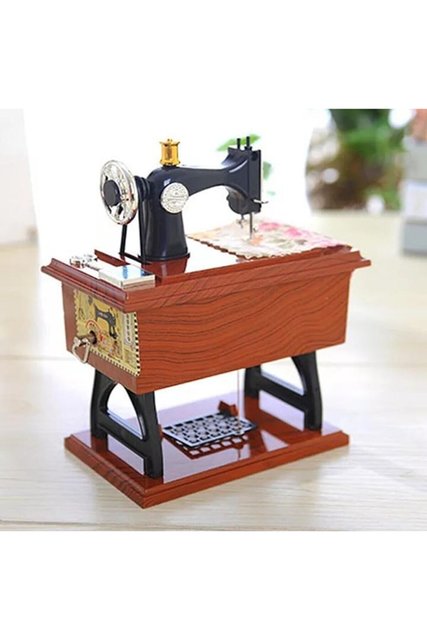Katharsis Nostalgische Grammophon Musik Kasten schmuck Schubladen schreibmaschine klavier dikiş maschine muzik yılbası geburtstag Ballerina: Licht Grün