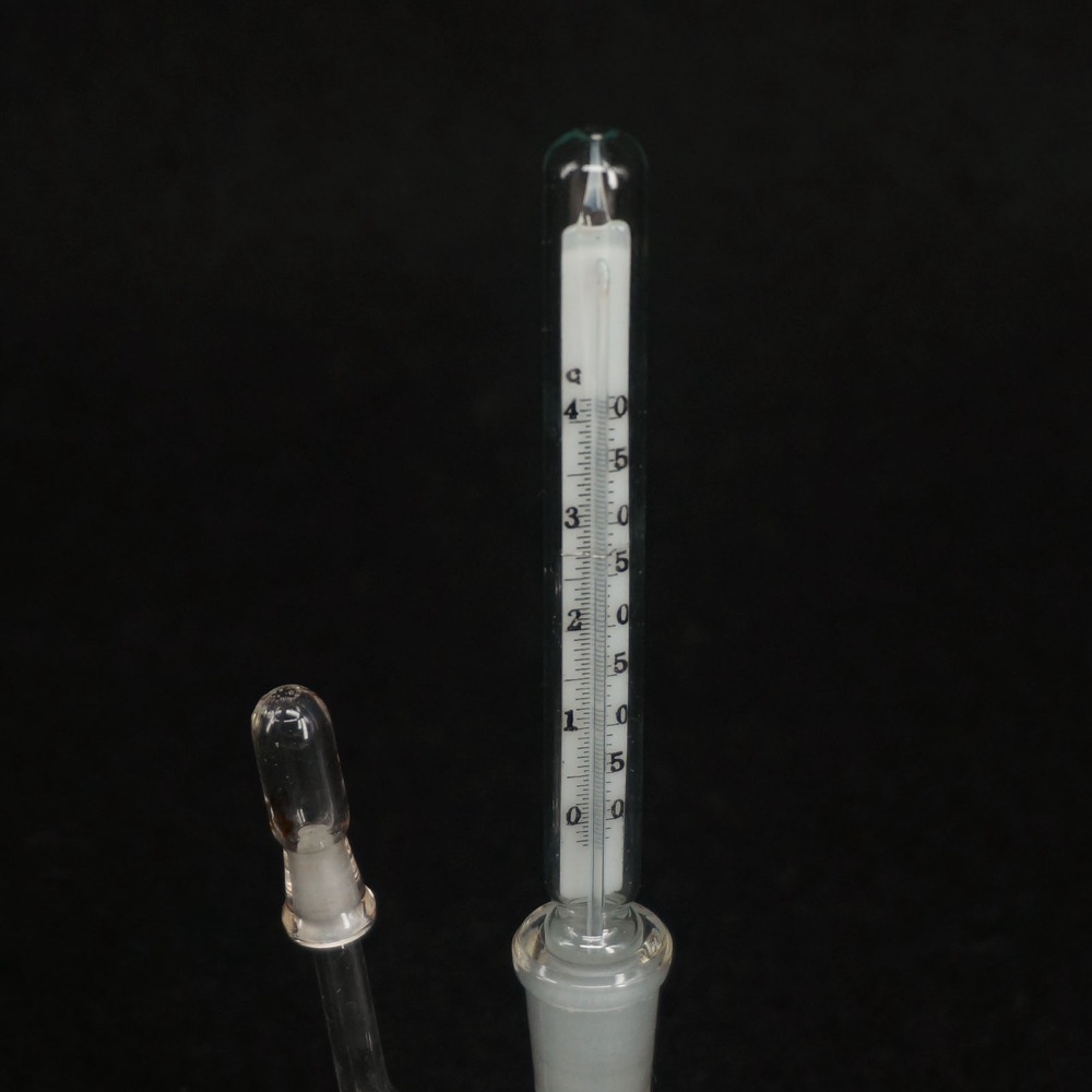 25/50ml With Thermometer Lab Glass Specific Gravity Bottle Pycnometer Class A