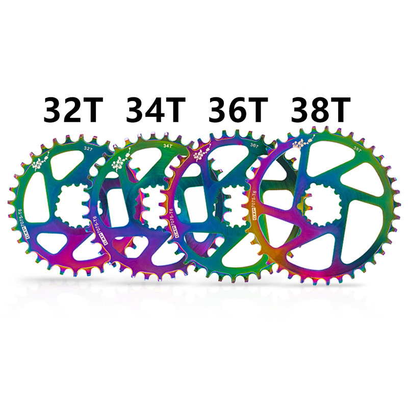 BXT 32T 34T 36T 38T vtt vélo de route manivelle en alliage d'aluminium roue à chaîne simple plaque plateau pour gx xx1 X1 x9 GXP