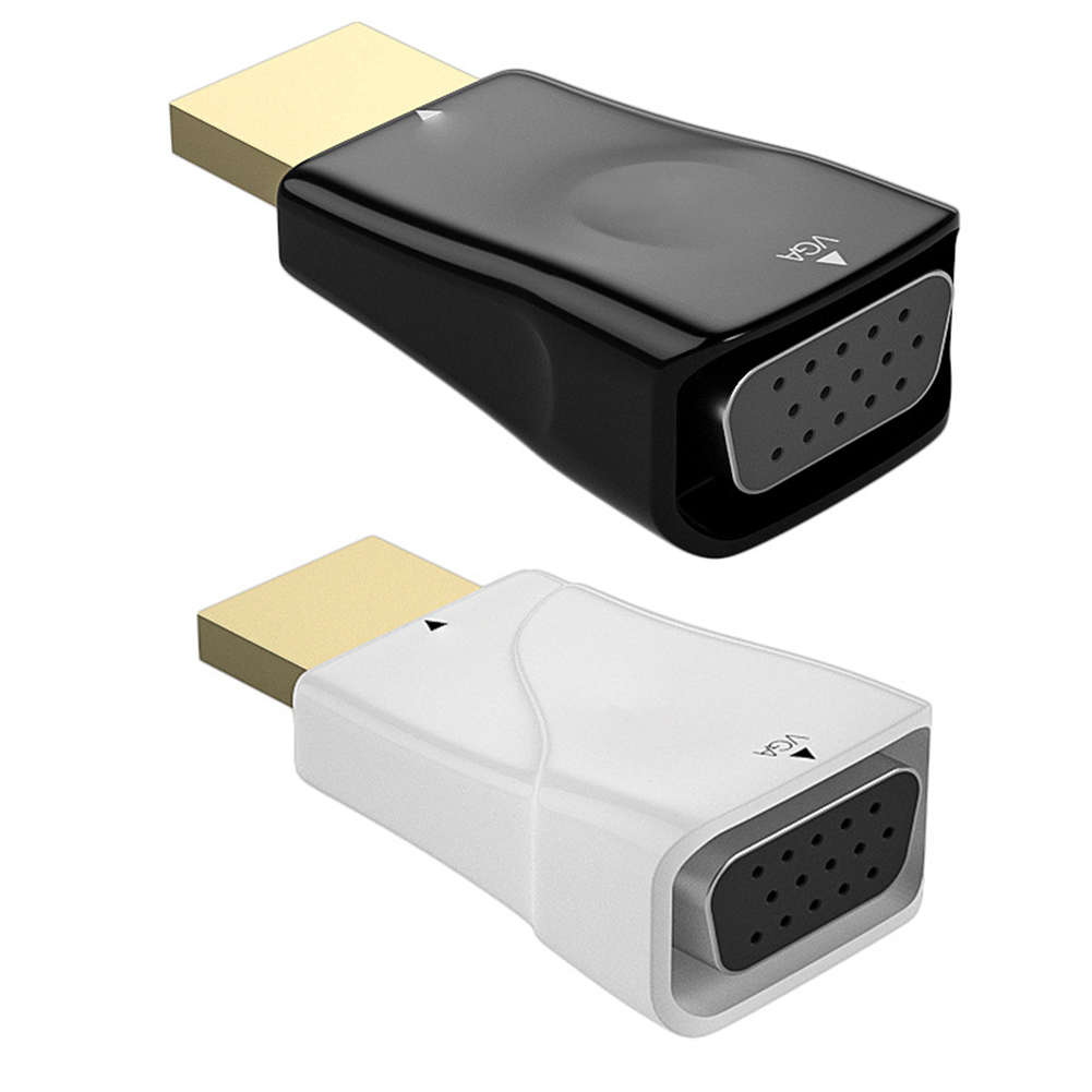 HD 1080P HDMI-Kompatibel zu VGA Adapter VGA Ausgang Stecker für Computer Laptop TV Box Digital-Analog signal Konverter