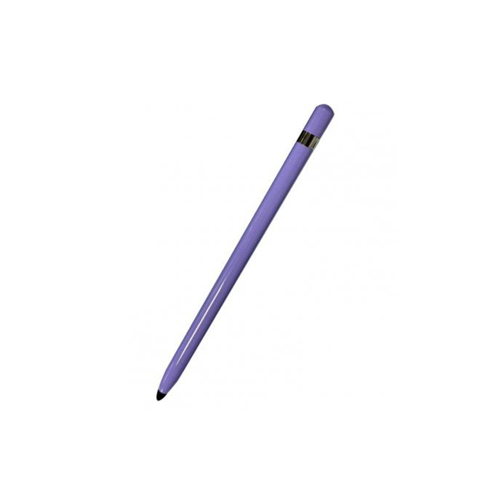 Dual Heads Stylus Tablet Pen Replacement Soft Nib Writing Drawing Capacitive Touch Screen Pencil Pink: Purple