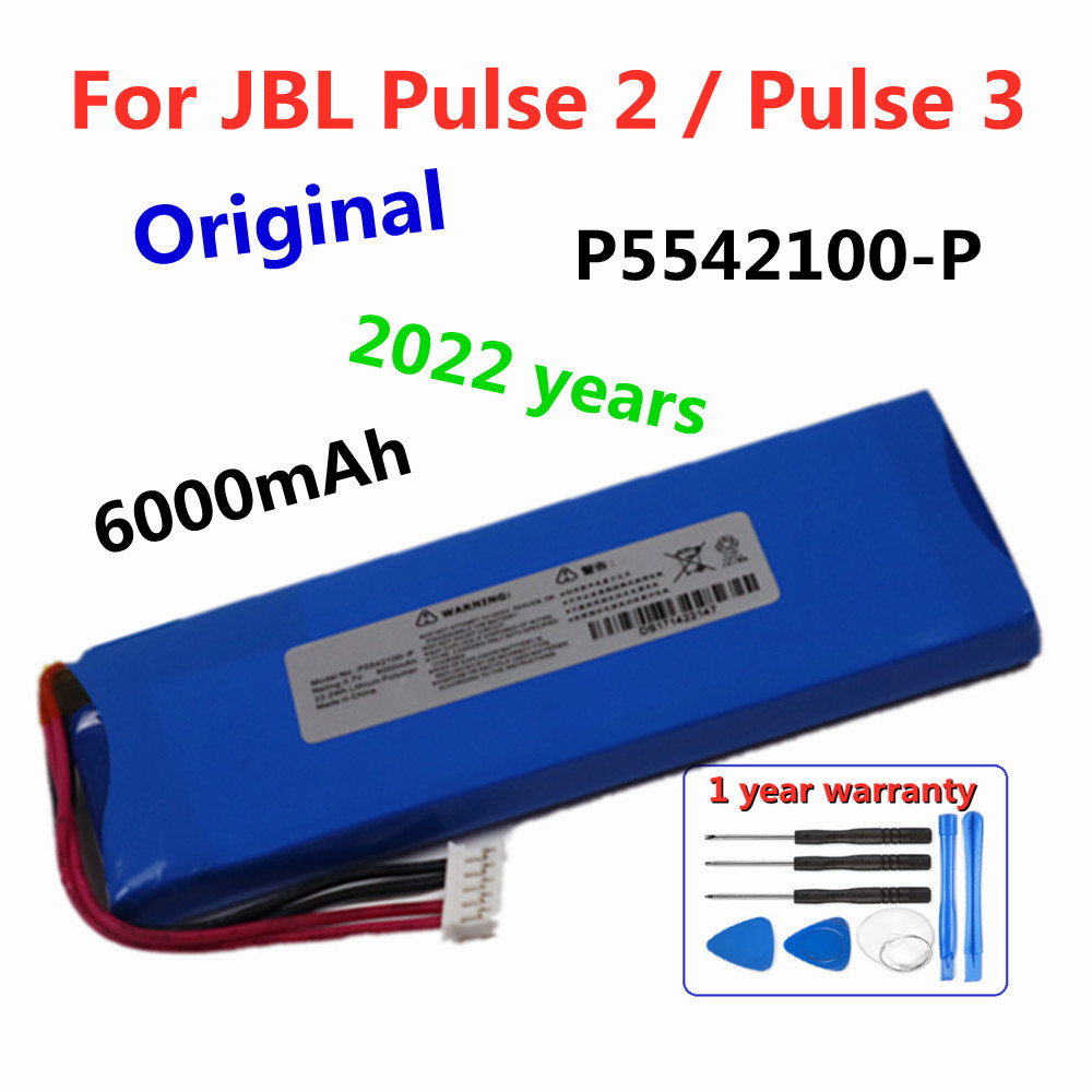 2022 Original Speaker Battery For Harman Kardon Go Play Onyx Mini For JBL Charge 3 2 Plus Version Flip Pulse Xtreme 2 3 4 5: Pulse 2 Pulse 3