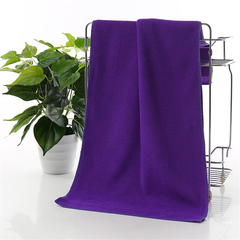Water Absorbing Soft Microfiber Towel Washcloth Multi-Purpose Cleaning Cloth Bathing Hair Drying Face Car Wash Wiping 30x70cm
