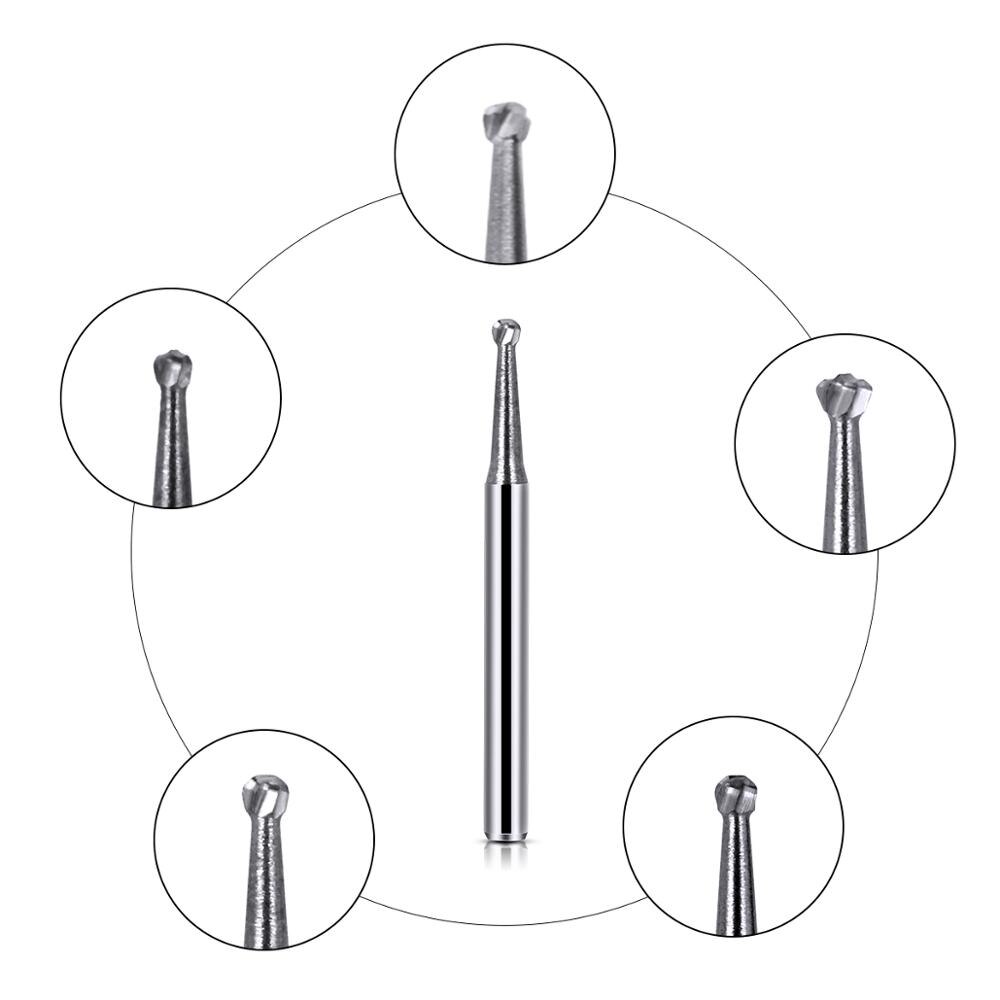10Pc/Dozen Dental Fg Ronde Burs Boor Wolfraam Tandheelkundige Hardmetaalfrezen Dia-Boren Voor Hoge Snelheid Handpiecess medium Tandarts Gereedschap
