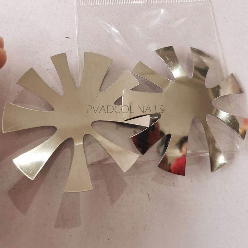 French Smile Nails Cutter Deep Oval Almond Shape Tips C Curve Acrylic Manicure Nail Art Template Tools