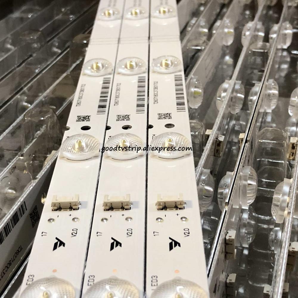 Tira de luces LED de retroiluminación, accesorio para televisor SUPRA STV-LC32T650WL V1P12 V1R08, regla de Línea 5800-W32001-3P00 0P00 Ver00.00