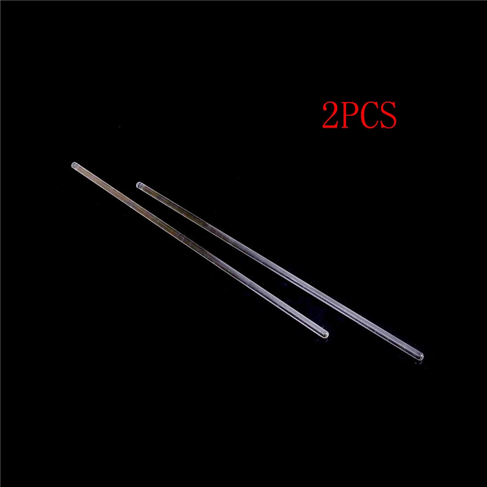 Agitateur résistant élevé de Borosilicate de longueur des tiges 100/200/300mm d'agitation en verre de laboratoire de 2 pièces pour le diamètre de 6mm de laboratoire de chimie