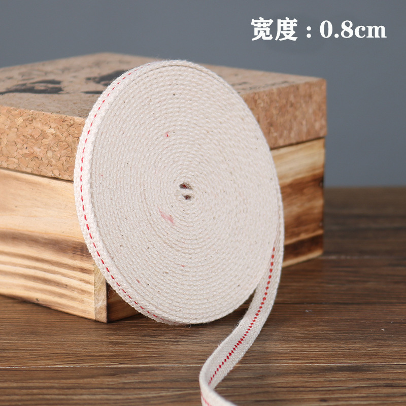 Mecha de lámpara de queroseno de 1 metro, mecha de algodón trenzada, lámpara de aceite de algodón plano, mecha para lámpara de aceite