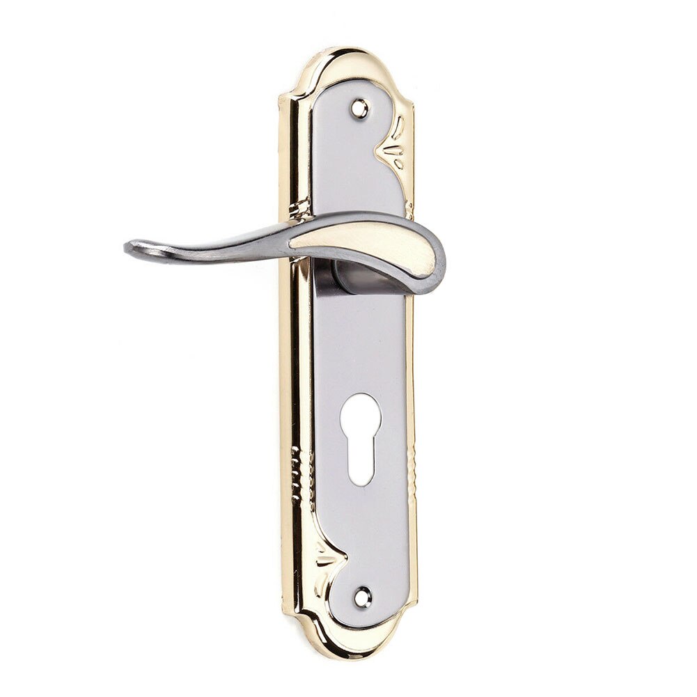 Security Mortise Rust Proof With Handle Door Lock Set Hardware Lever Latch Universal Durable Bedroom Privacy Home Aluminum Alloy