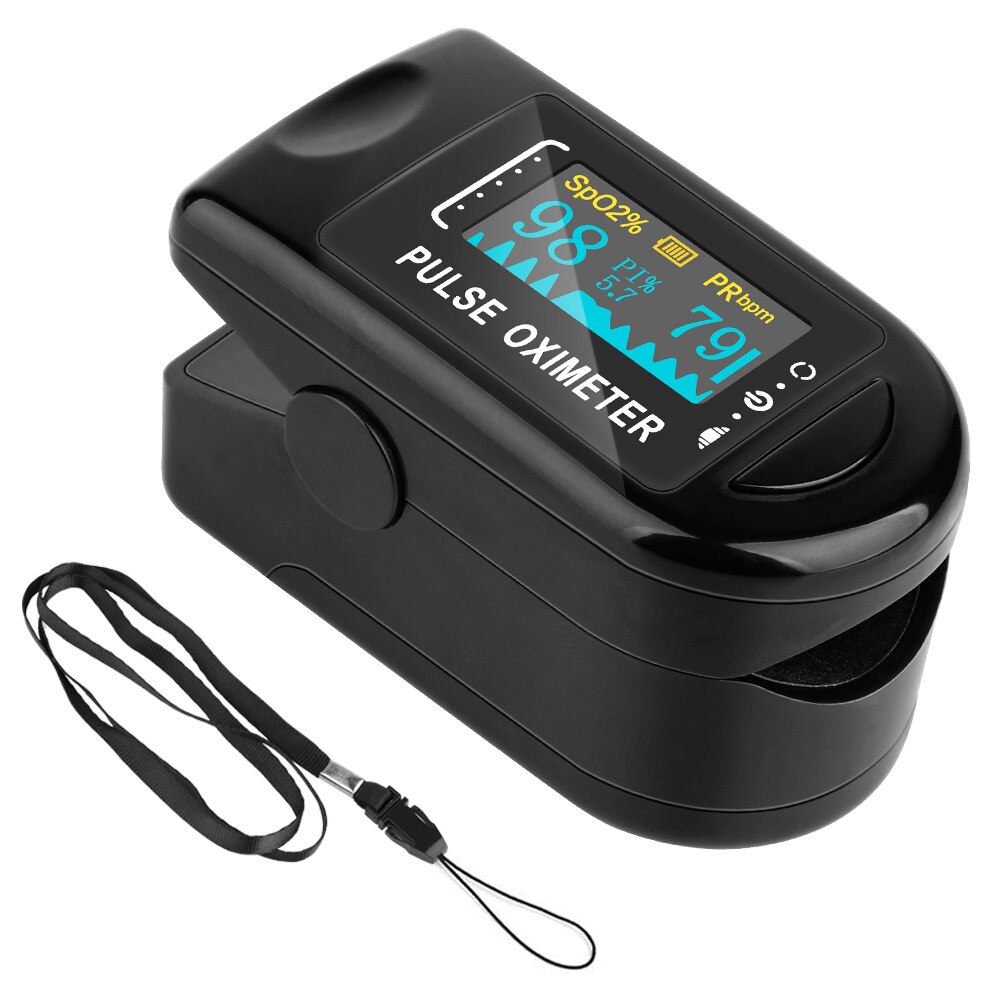 Fingertip Pulsoximeter Sauerstoff Sättigung Monito... – Vicedeal