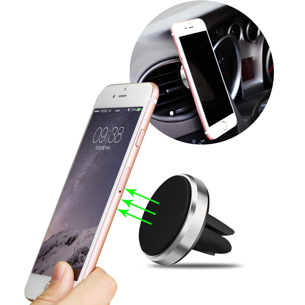 Magnetic Phone Holder for iPhone 11 Car Phone Holder on the for Redmi Note 9 8 Pro Magnet Car Air Vent Mount Smartphone Stand