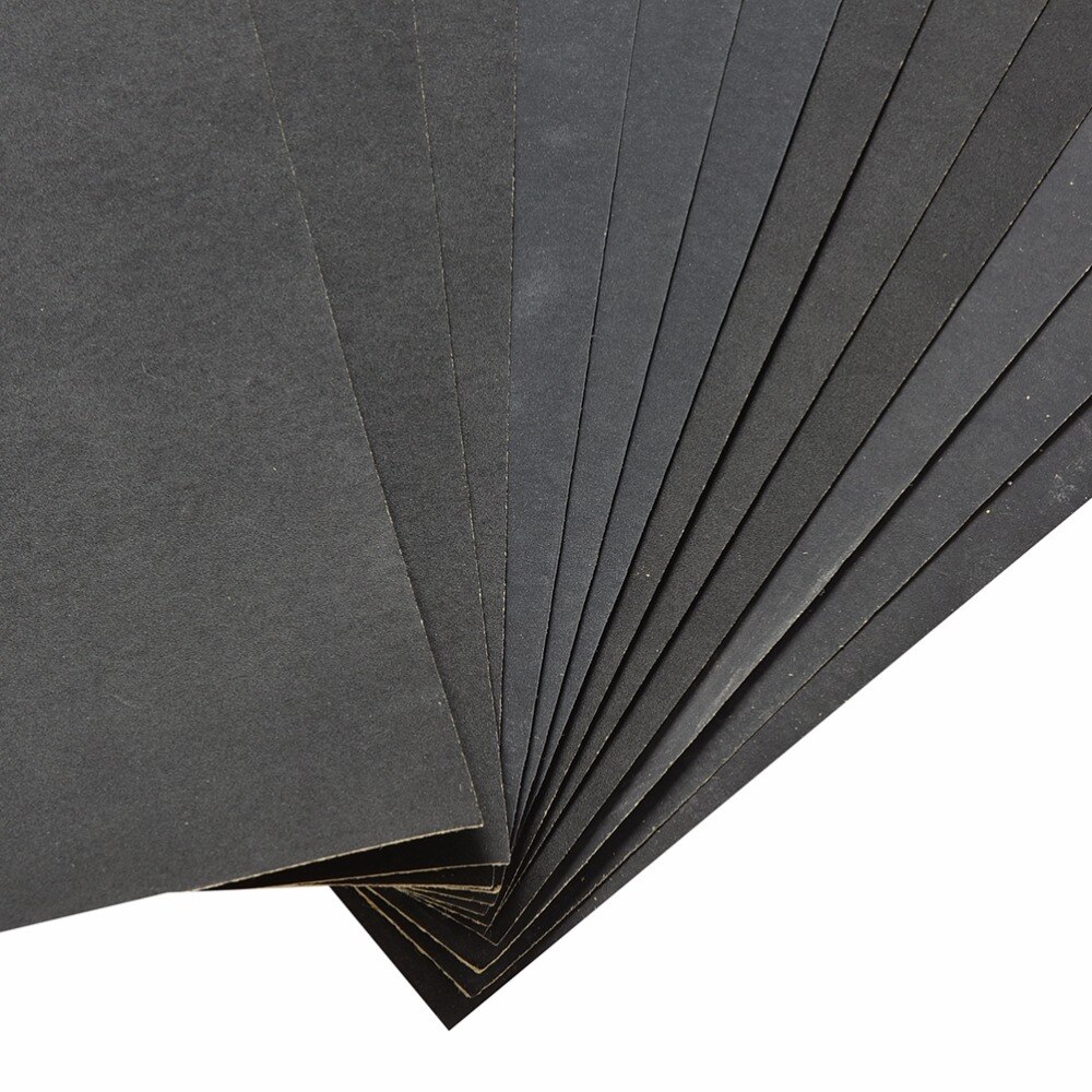 5Pcs 1000#1200#1500#2000# 28x23cm Dry Waterproof Sanding Paper et Polishing Sandpaper Grit Granularity Metal Wood Abrasive Tools