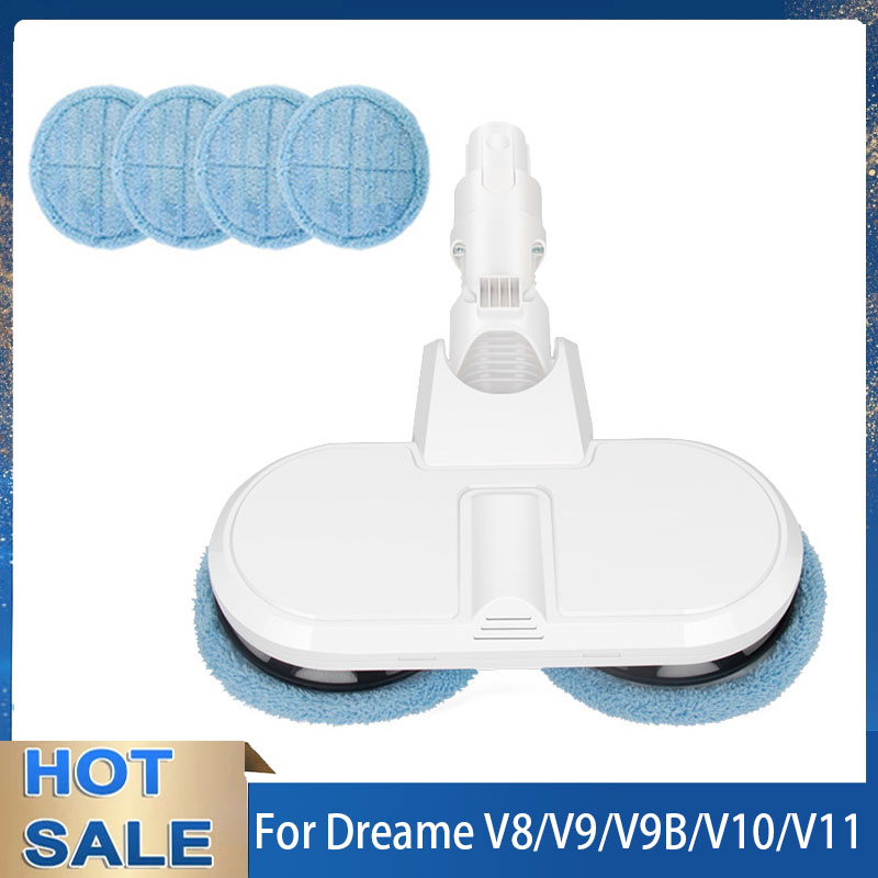 Elektrische Dweilborstelkop Voor Xiaomi K10 1c Dreame V8/V9/V9b/V10/V11 Stofzuiger Accessoires Onderdelen