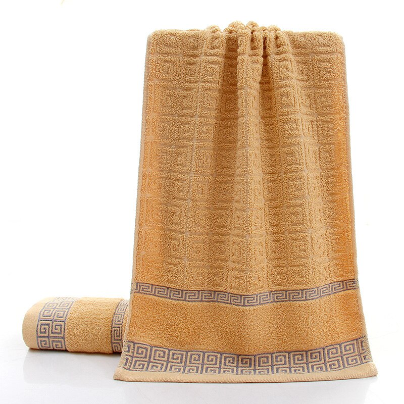 Badehåndklæder til voksne 100%  bomuld 70 x 140cm kvinder badeværelse superabsorberende vaskeklude håndklæde wrap kjole håndklæder badeværelse: Brun