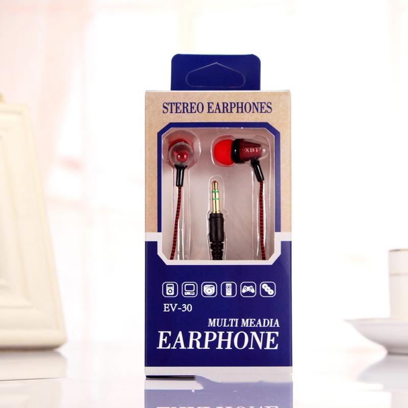 3.5Mm In Ear Oortelefoon Wired Bass Stereo Oordopjes Met Microfoon Voor Smart Phone Samsung Huawei Xiaomi