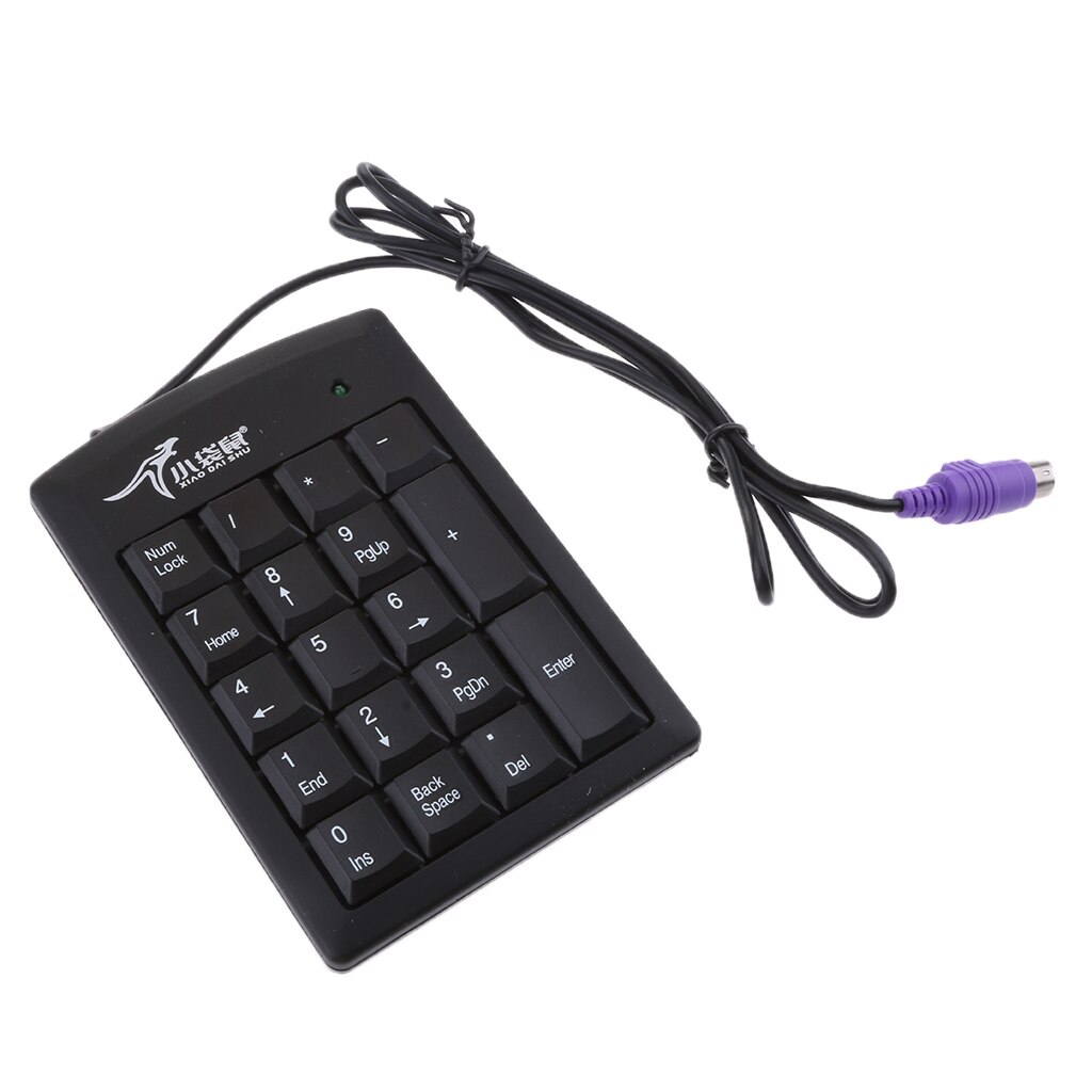 PS2 Ports Numeric Keypad Number Pad Numpad 18Key For Bank /Supermarket