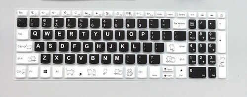 Toetsenbord Cover Beschermer Huid Voor 15.6-Inch Lenovo Wei 6-15 Notebook Toetsenbord Film Computer Film beschermende Cover Pad: type10