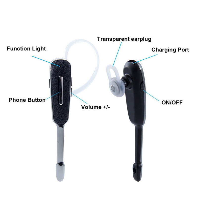 HM1000 Wireless Bluetooth Earphone Business Sport headset For Samsung Sony Huawei Xiaomi all phone Handsfree Headphone