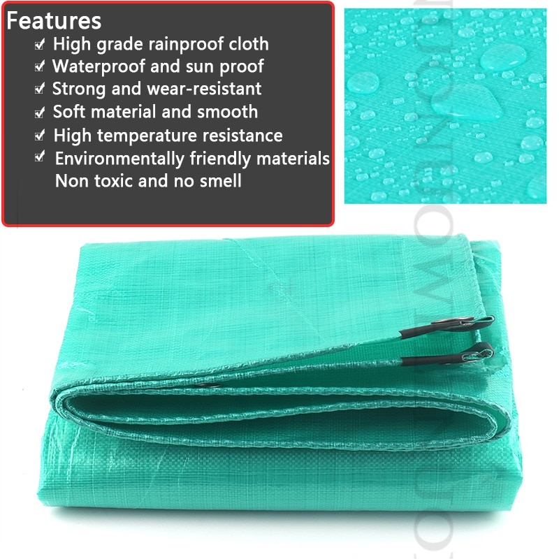 Hi PE Rainproof Cloth Truck Car Tarpaulin Outdoor Canopy Tent Waterproof Cloth Cargo Pile Rainproof Canvas Sunshade Net