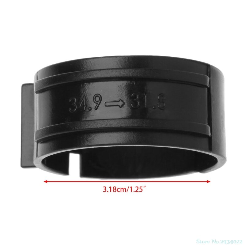 Cykel forskifter ring adapter convert 34.9mm 31.8mm mtb mountainbike