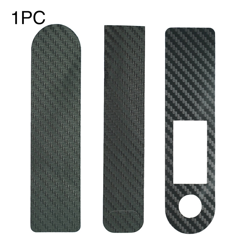 M365 carbon fiber scooter display film accelerator scooter stickers self- switch panel accessories waterp