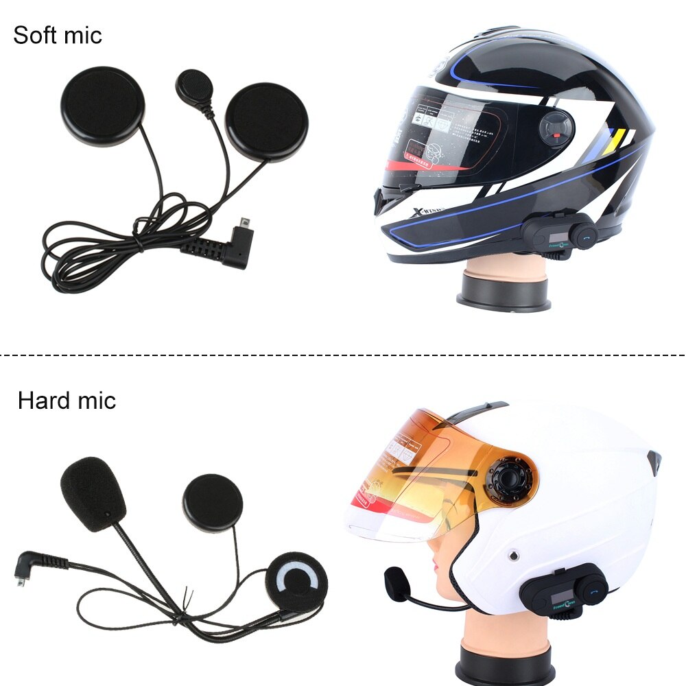 FreedConn TCOM-OS Motorcycle Bluetooth Helmet Headset 100M Wireless Intercom Helmet Headphone with FM Radio