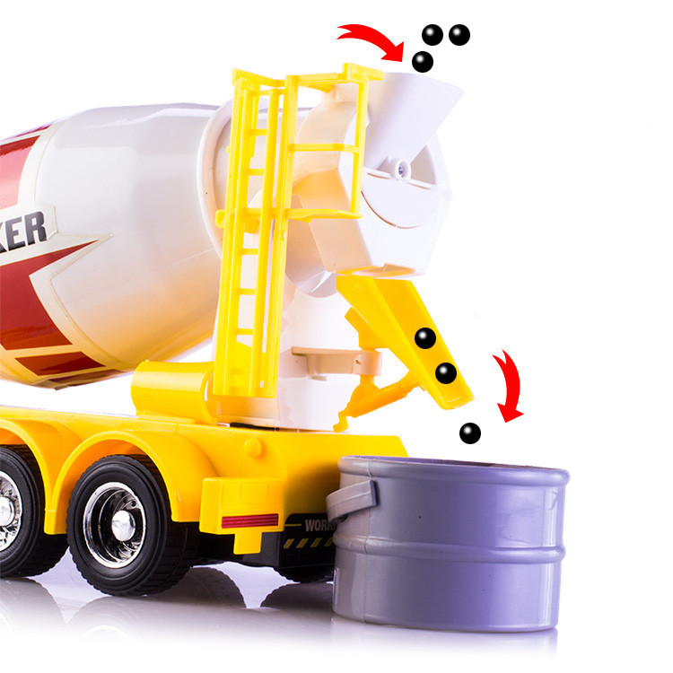 1:24 Afstandsbediening Truck, Draadloze controle, 7 kanaals techniek voertuigen, elektrische voertuigen speelgoed, Lichtgevende model,