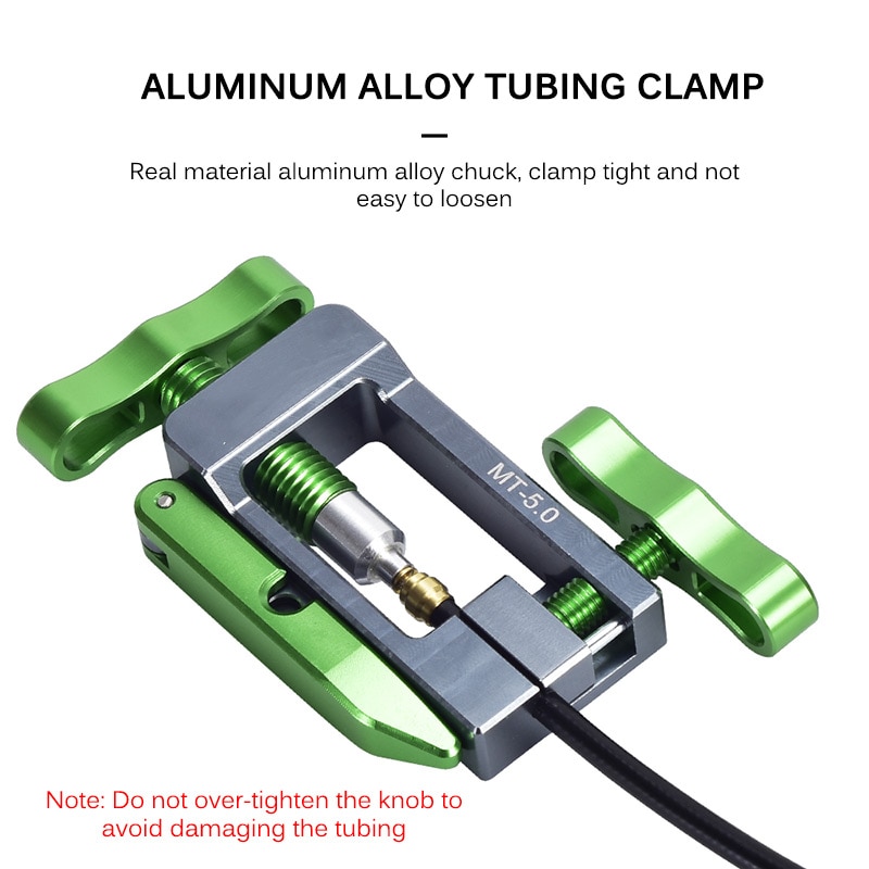 Cykelslangavskärare nåldrivning cykel hydraulisk skivbroms slang oljenål införingsverktyg kopplingsdon montering installation