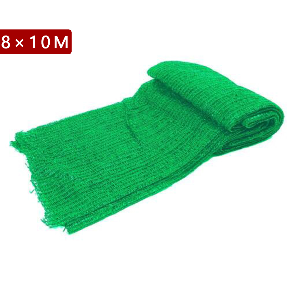 8*10M 3-Pin Green Stofdicht Netto Bouwplaats Zand Cover Bescherm Netto Dak Cover cooling Polyethyleen