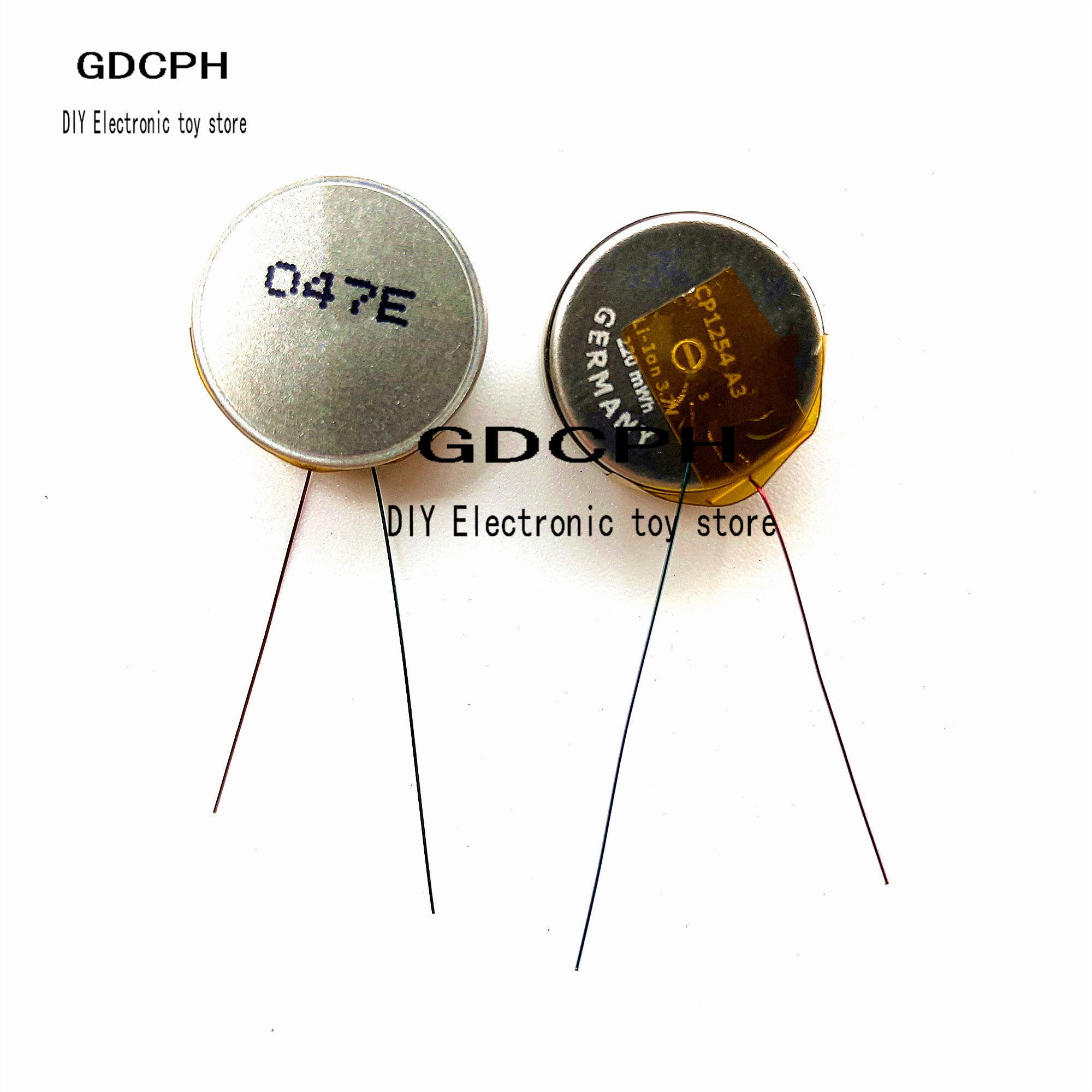Rechargeable Lithium Battery CP1254 - 3.7V 50mAh Li-ion for Samsung Bluetooth Earphones