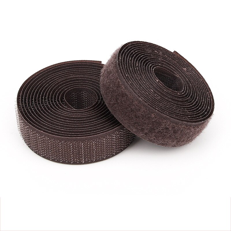 4cm Width Hoop and Loop no adhesive fastener stick clothing tape sewing magic hook loop sticker strip strap stick strip: Color 10