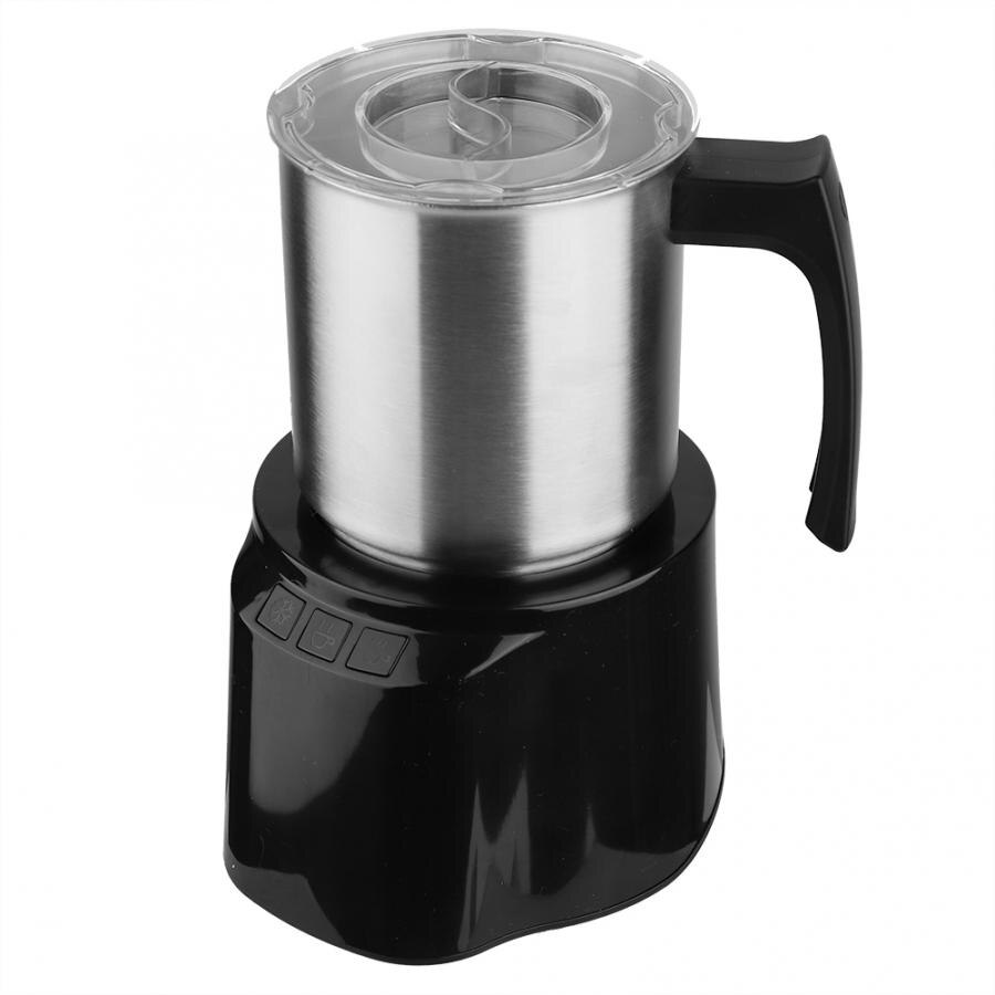 Elektrisk mælkeskummer skumskummemælk varmere eu skum kaffemaskine maskine latte cappuccino boble melkopschuimer