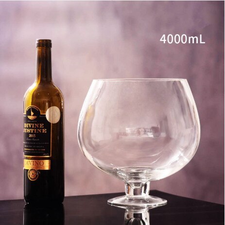 Jm 2000ml - 4000ml- party sjove glas / vinglas / cocktailglas glaskop krystal vinglas whiskyglas ølglas: 4l
