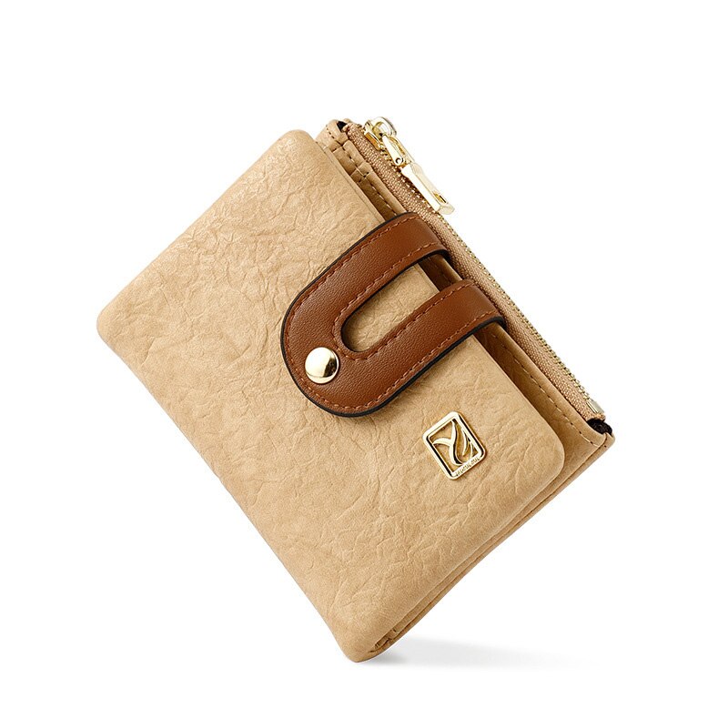 Vintage lommebok mange avdelinger lommebøker dame clutch dame veske telefon lomme kortholder kvinne lang carteras med glidelås