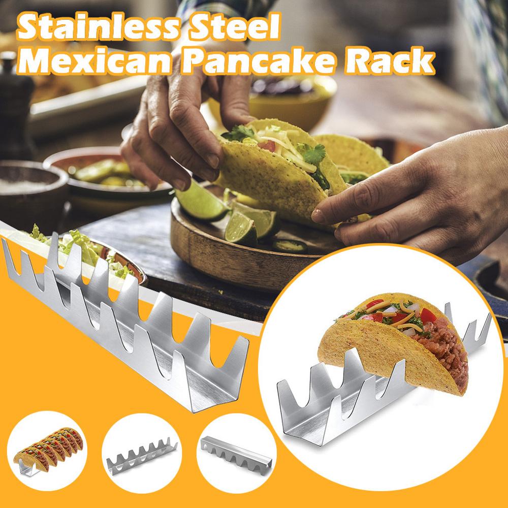 Edelstahl Burrito Tortilla Rolle Halter Wellenförm... – Grandado