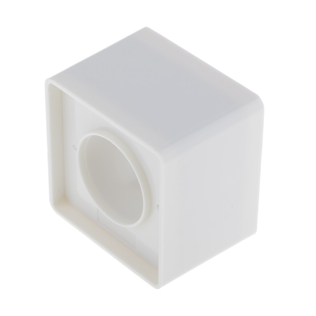 39mm Hole Mic Microphone Interview Square Flag Station Mark White ABS Square Microphone Station